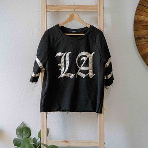 Black and Gold Sweater LA